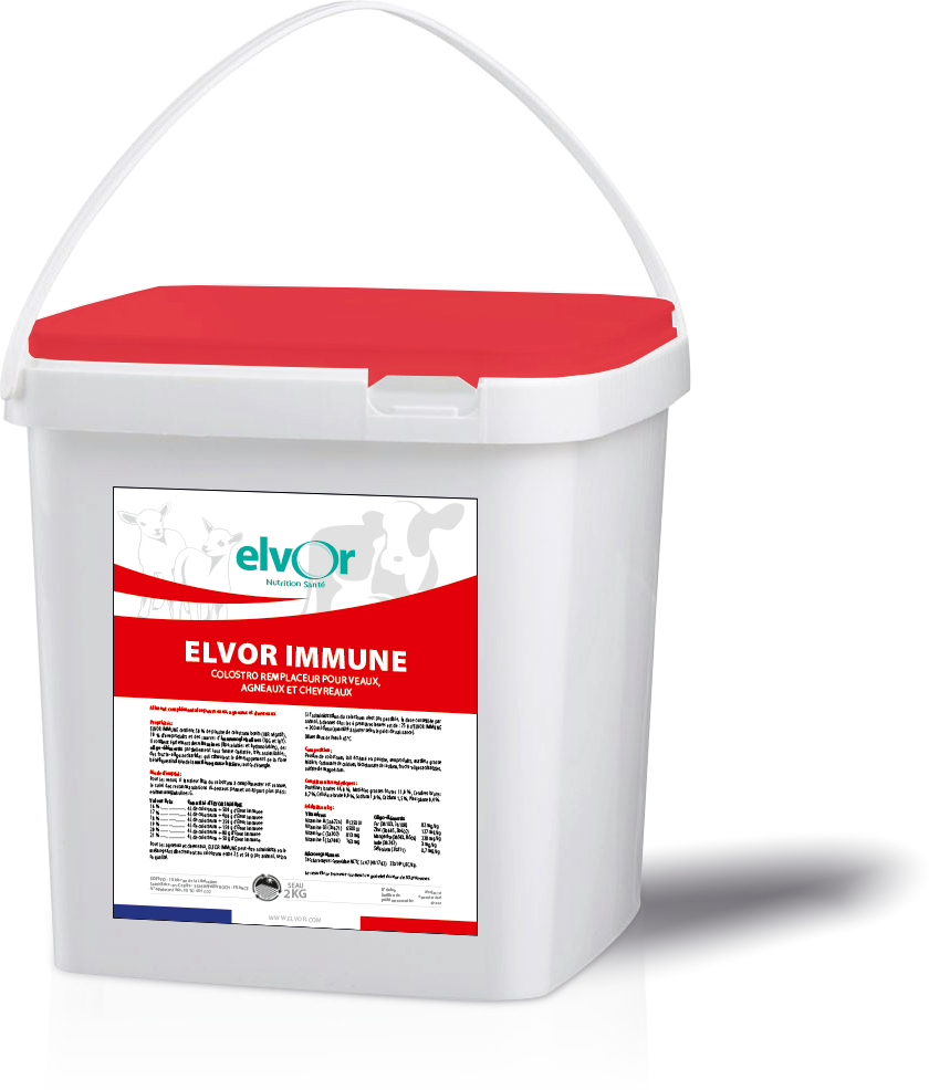 seau elvor immune Seau d'elvor immune, substitut de colostrum